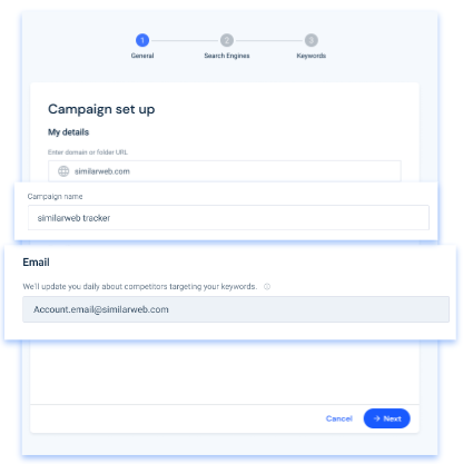 Brand Protection campaign setup