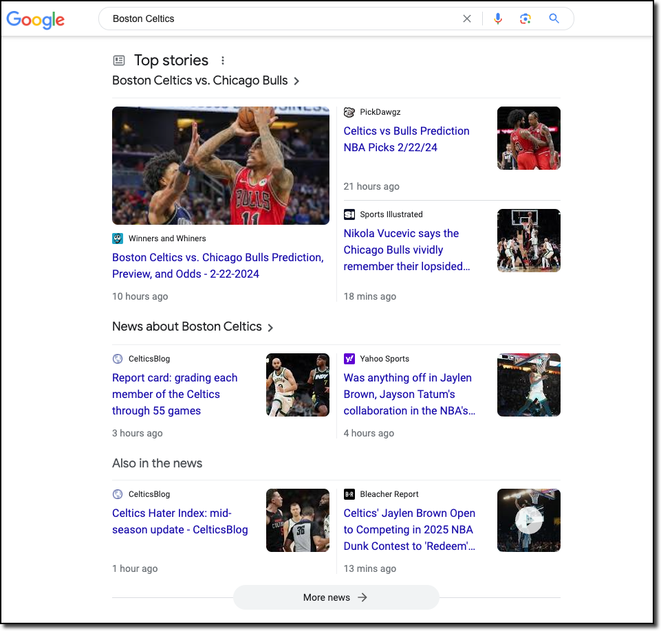 Top Stories Similarweb Knowledge Center