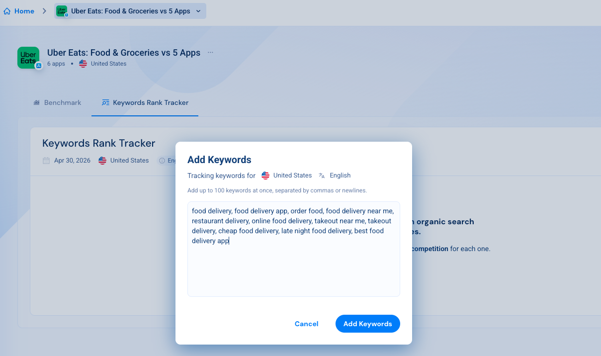 Adding Keywords 