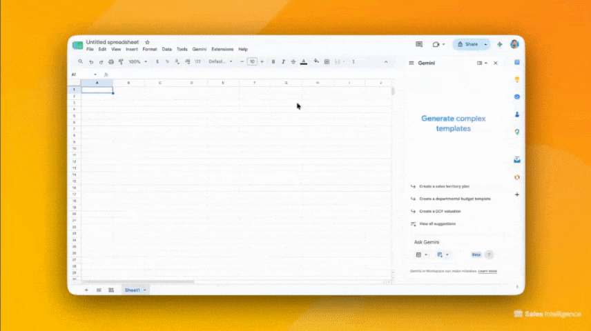  Sales Intelligence for Google Sheets™ Add-on
